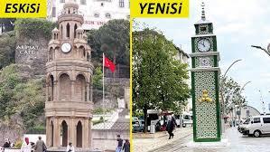 Giresunda Şanlı tarihimizi temsil etmiyor gerekçesiyle tarihi saat kulesi yıkılıp yerine yenisi yapıldı! Karar doğru mu?