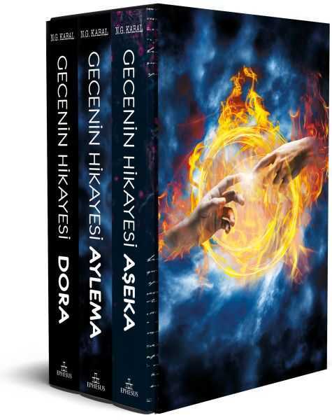 Gecenin Hikâyesi Set Ciltli (Aylema-Aşeka-Dora 3 Kitap)