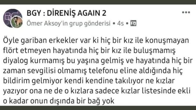 Hic sevgilisi olmamış hiç flört etmemiş hic bulusmamis erkek?