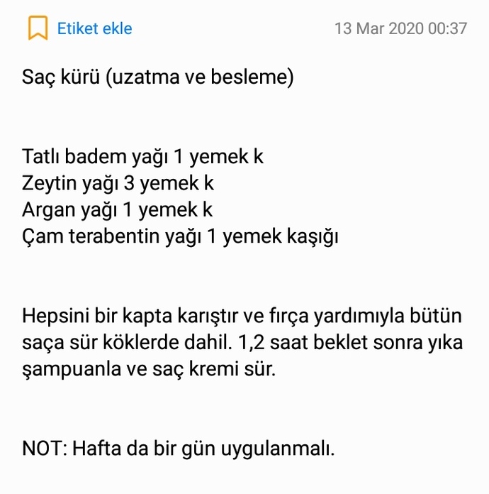 Ben bayaa faydasını gördüm seyrek saçlarım vardı benim de