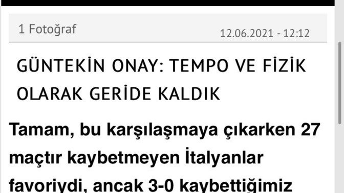 İtalya-Turkiye maci ve Turk futbolu hakkinda düşünceleriniz nelerdir?
