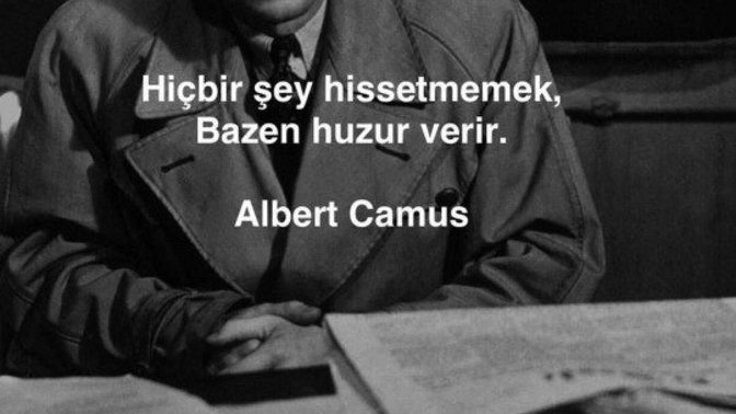 Bir şey hissetmemek huzur verir mi?