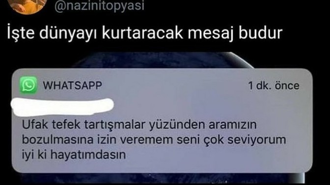Sizinde böyle güzel mesajlara ihtiyacınız var mı?