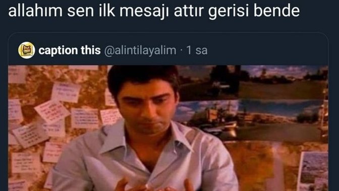 İlk mesajı atar mısınız?