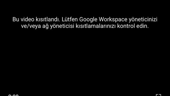 Ağ yöneticisi youtube kısıtlama kaldırma?