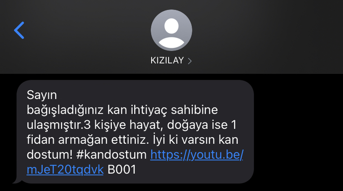 Daha önce kan bağışı yaptınız mı?