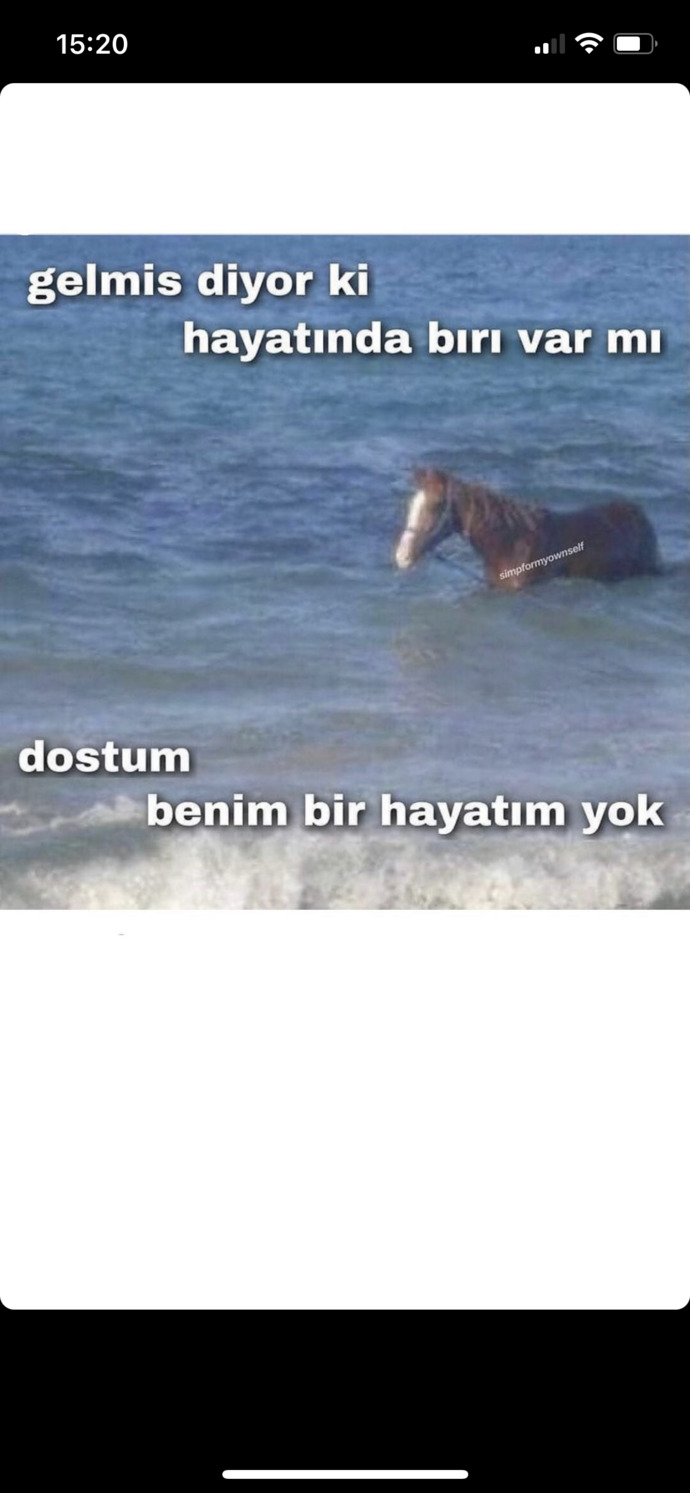 tam olarak şu durumu yaşadım