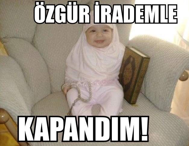 Allah hangi dinden olcagımızı belirlemiyormu?