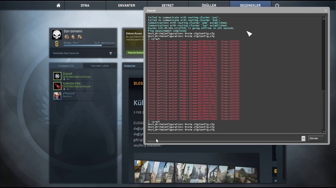 cs go konsol açma