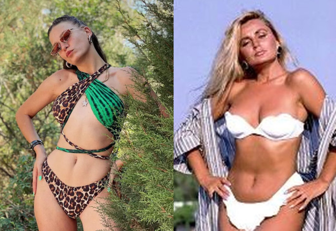 Serenay Sarıkayanın pozları 90lardaki Banu Alkan pozlarına benzemiyor mu?