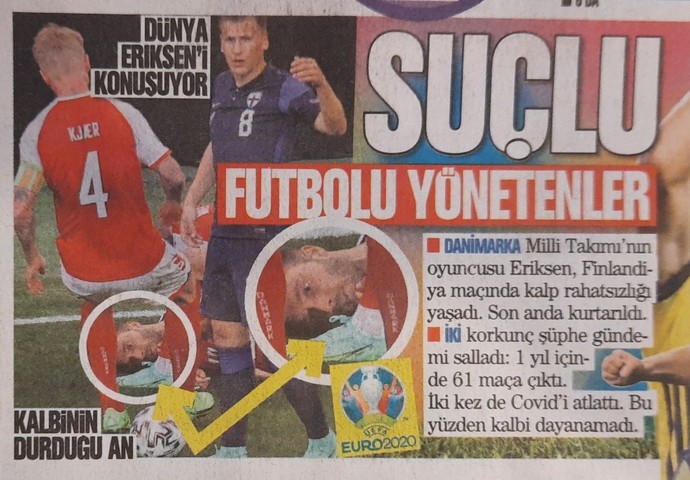 Danimarka - Finlandiya maçında kalbi duran Eriksen'in covid-19 aşısı olmadığı açıklandı! Aşı karşıtları hakkında ne düşünüyorsun?