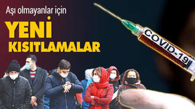Aşı olmayan insanlara kısıtlama gelebilir! Kısıtlanmamak için aşı olur musun?
