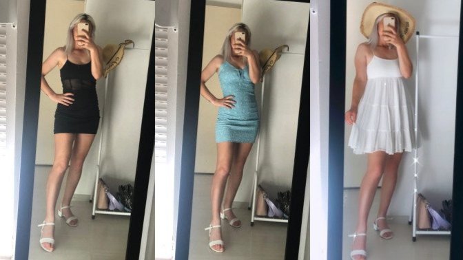 Sizce hangi elbise bana daha çok yakışmış?