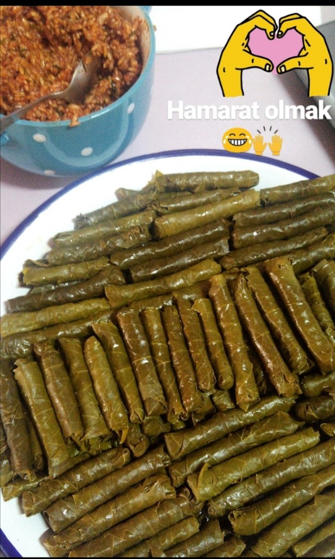 Yaprak sarma sevenler burada mı?