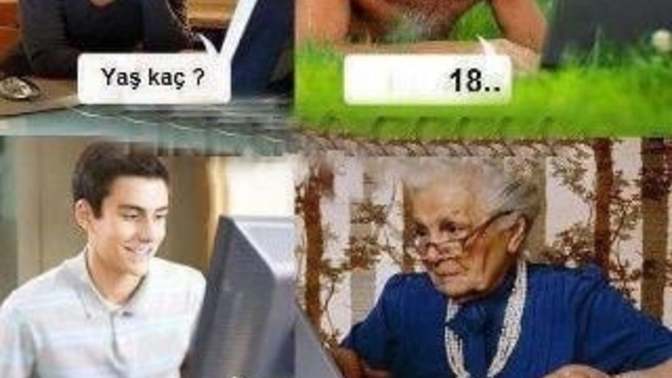Sanalda tanıştığın çirkin çıkınca ne yapıyorsun?