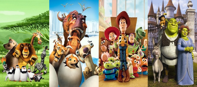 Animasyon film devleri arasında senin favorin hangisi?
