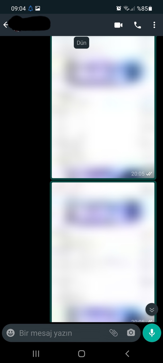 Whatsappda sticker gönderince neden tekrar dene diyor?