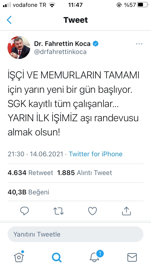 25 yaşında üniversite öğrencisiyim, SGK sigortam olmadığı için mi aşı hakkı gelmiyor 😐?
