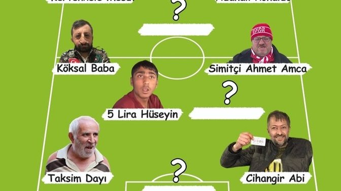 Bu takımın eksiklerini takip listenizdeki üyelerle tamamlayabilir misiniz?