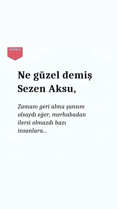 En Sezen Aksu sözünüz ne?