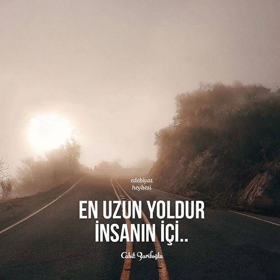 Bu yolu bitirmek zordur...