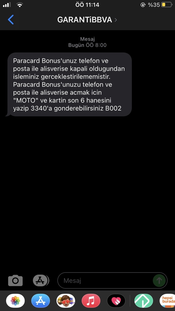 Kartı alışverişe nasıl açarım?