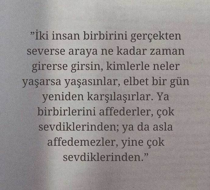 Birbirini çok seven iki insanı yıllar sonra da olsa kader bir araya getirir mi?