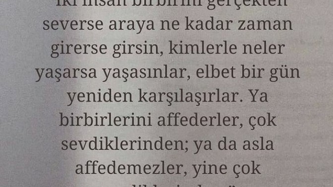 Birbirini çok seven iki insanı yıllar sonra da olsa kader bir araya getirir mi?