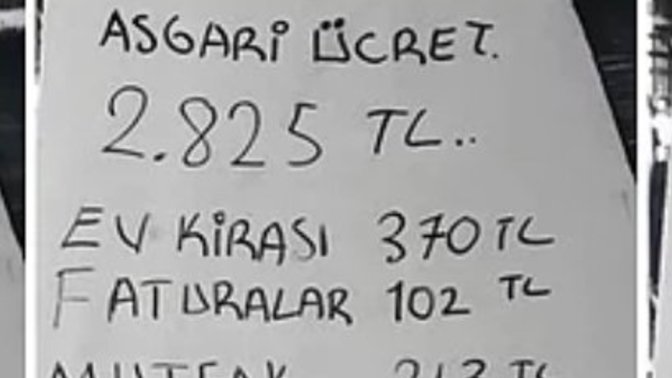 Bir vatandaşın asgari ücret ile geçinilebilir hesabı hakkında düşünceniz nedir?