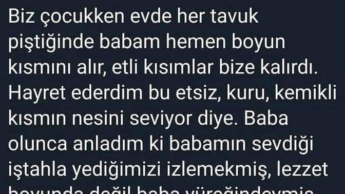 Sizce "baba yüreği" ne demek?