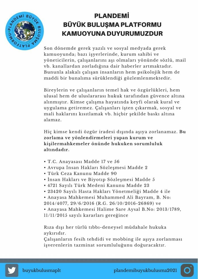 İstanbul'da bazı AVM'ler de kurulan istasyonlarda randevusuz aşı yapılıyor. Sizler de aşı olmayı düşünüyor musunuz?