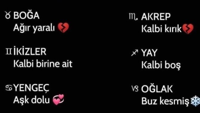 Şu sıralar burçların kalbi ne durumda?