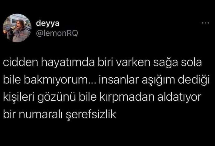 Hayatınızda biri varken gözünüz diğerlerini de görür mü?