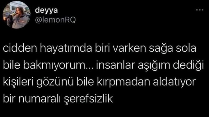 Hayatınızda biri varken gözünüz diğerlerini de görür mü?