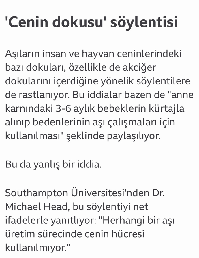 Covid19 bulaşmasın diye vurulduğumuz aşılara dedikodu bulaştığının farkında mısınız? :)
