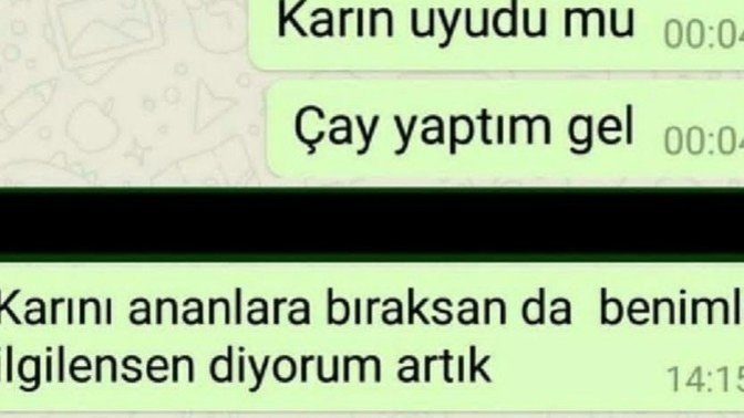 Kocamın en yakın arkadaşı kocama surekli böyle mesajlar atıyor, aralarında bişey olabilir mi?