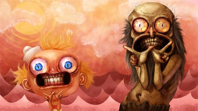 Sizi görünümüyle korkutan çizgi film karakteri hangisidir?