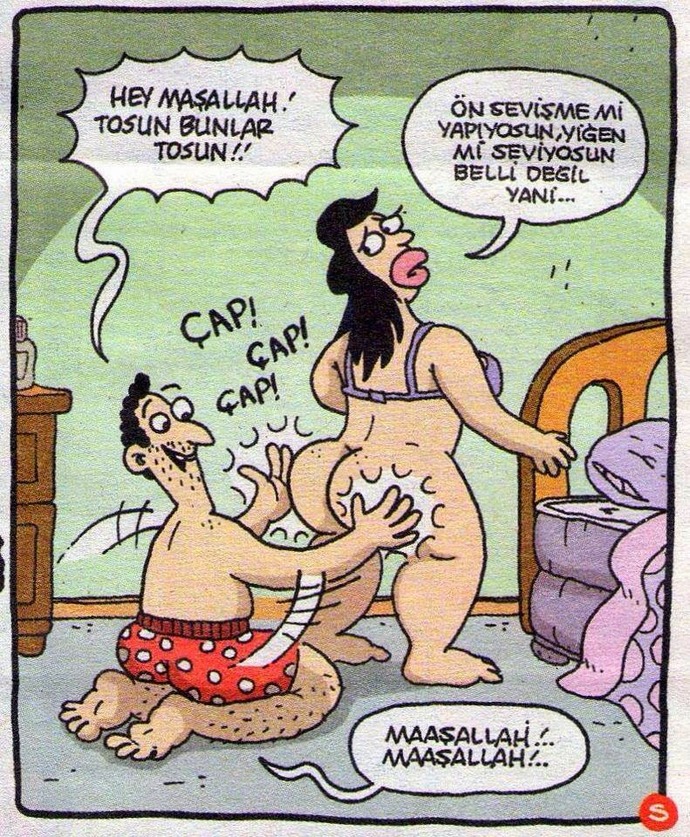 Eşim kalçama vurup kelekler kavun olmuş dedi ne demek istedi?