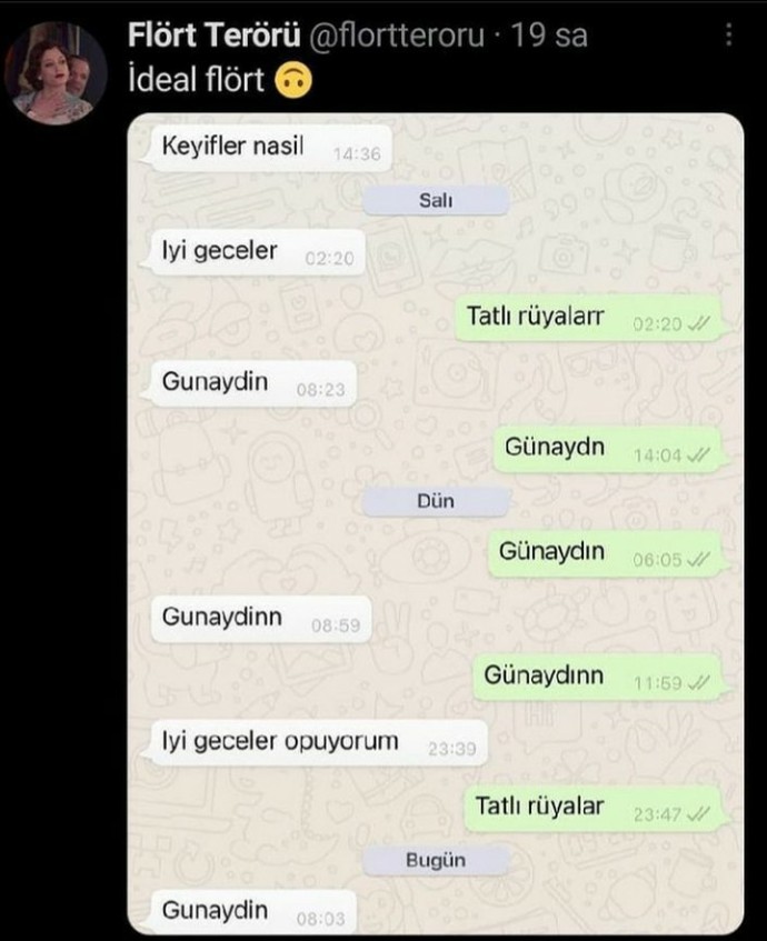 Sevgiliniz ya da flörtünüz sürekli kısa cevaplar verse o kişiden soğur musunuz?
