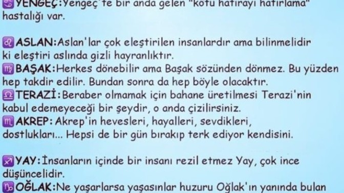 Astrolojide bugün neler olmuş?