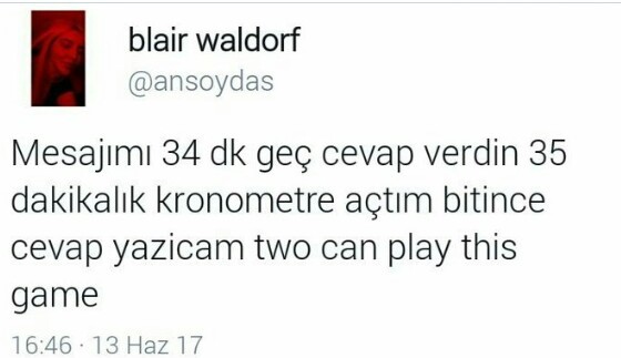 Mesajlara geç cevap verenlere tepkiniz nasıl olur?