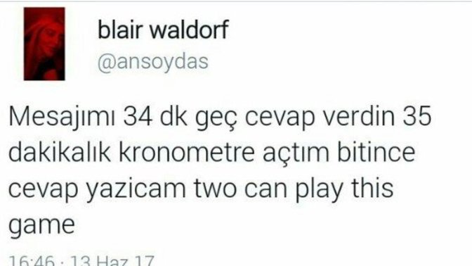 Mesajlara geç cevap verenlere tepkiniz nasıl olur?