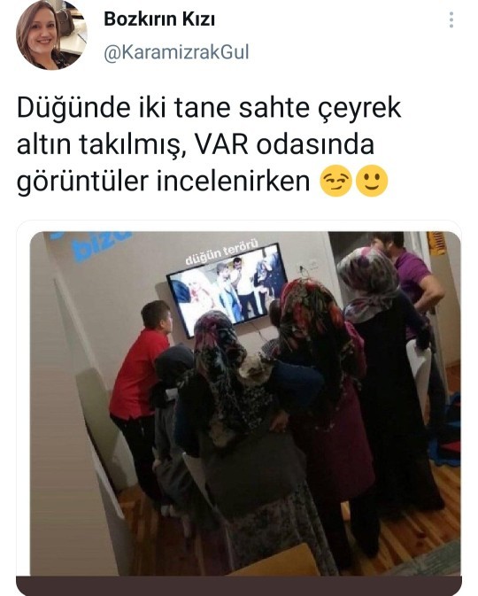 Dün arkadaşın düğünü vardı. Sahte çeyrek altın taktım, anlar mı benim taktığımı?