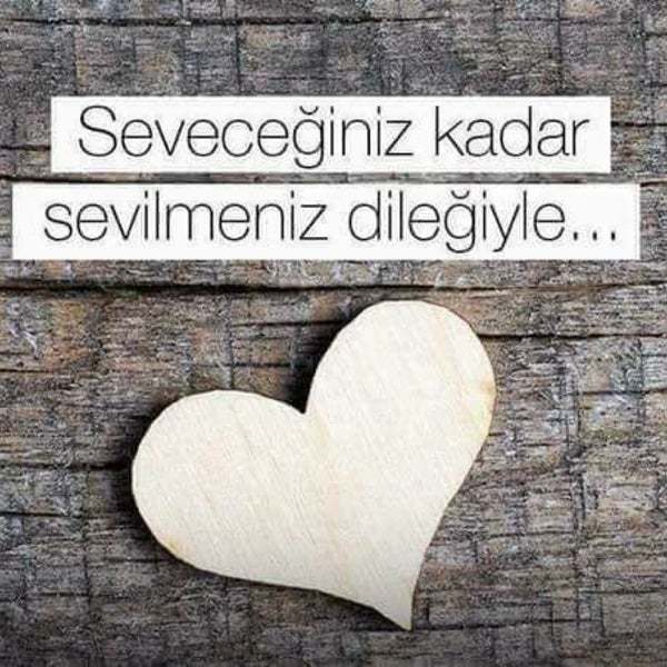 SEVGİLER...