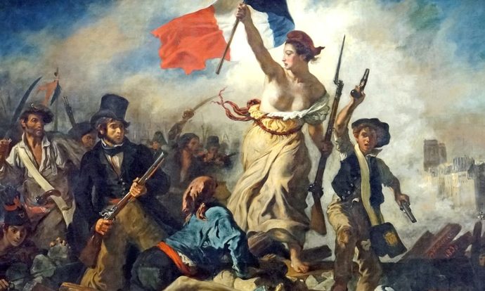 La Liberté Guidant le Peuple / Eugène Delacroix