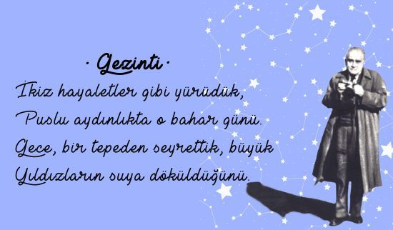 Bugün yazar, şair ve akademisyen Ahmet Hamdi Tanpınarın 120. doğum yıldönümü. Ona ait sözler ve şiirler paylaşalım mı?