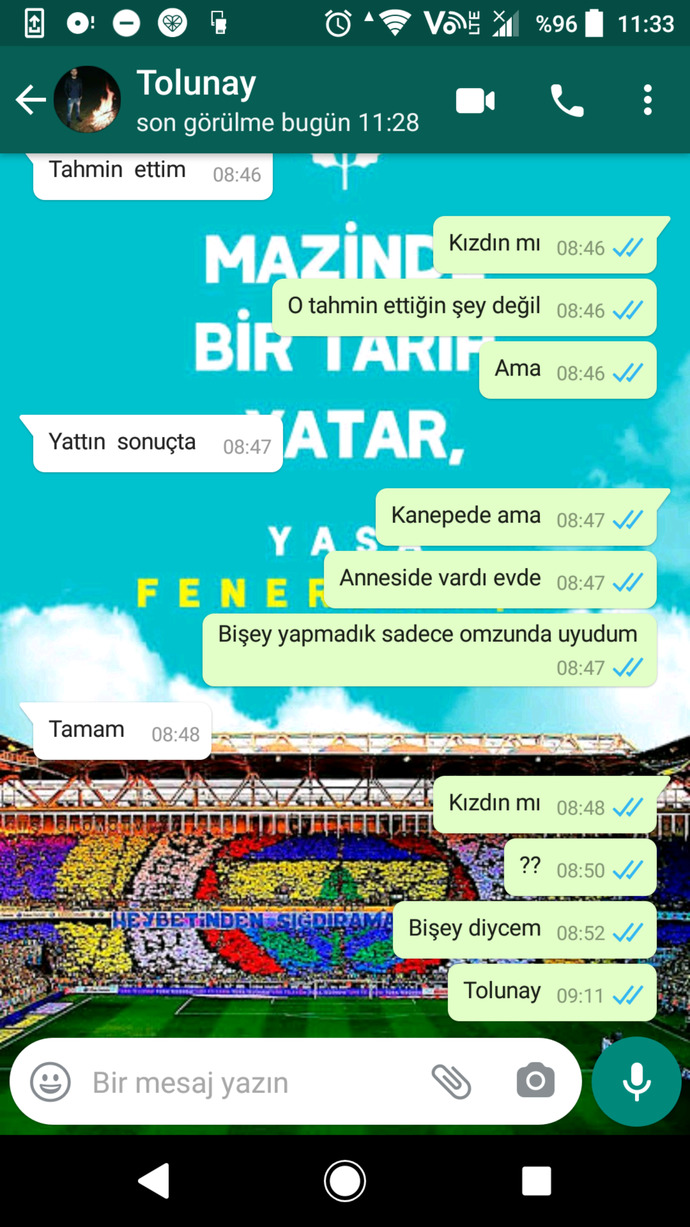 Sevgiliniz sizden önce birisiyle uyumuş olsa kızar mısınız?