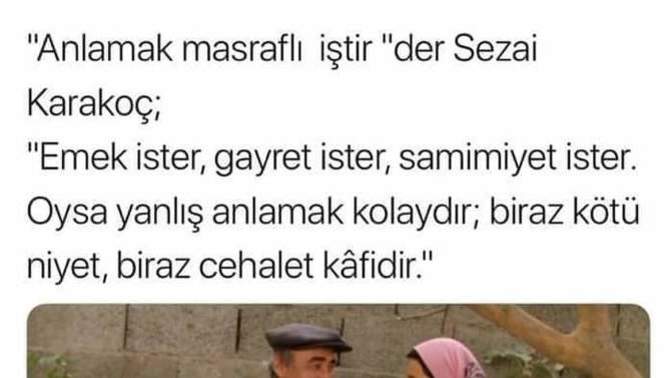 İnsanları "anlamak masraflı " iş midir?