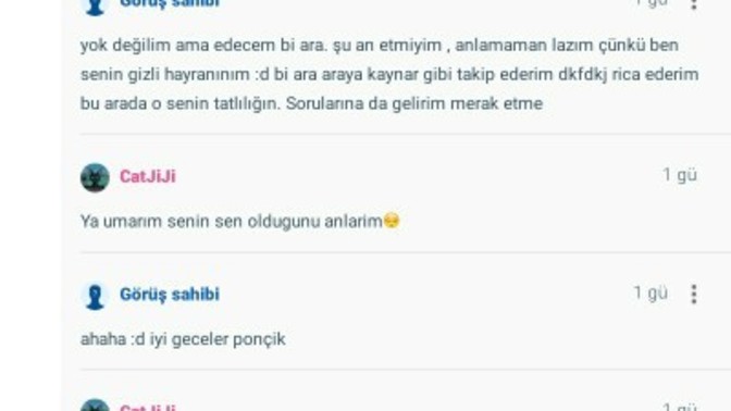 Şu an kimle konuşmak isterdiniz?