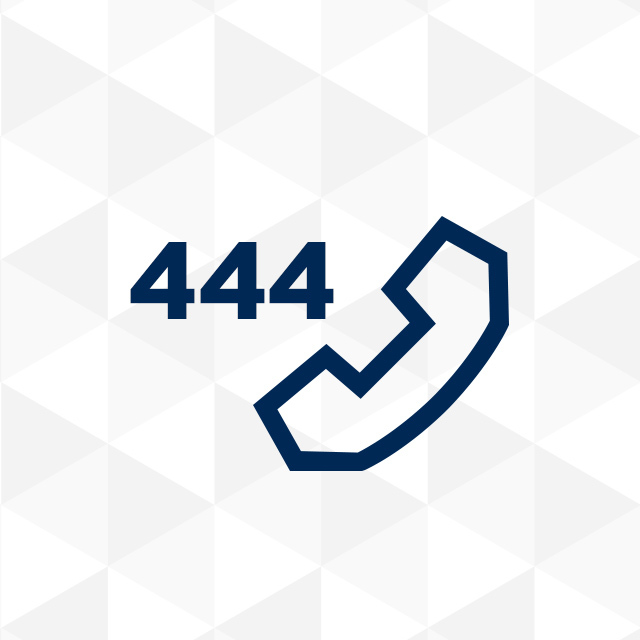 En prestijli çsğrı merkezi numarası 444